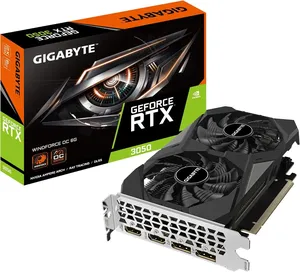 Bild von Gigabyte GeForce RTX 3050 Grafikkarte mit 6 GB GDDR6 Speicher und OC Kühlung