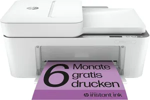 Bild von HP DeskJet 4120e Multifunktionsdrucker mit 6 Monaten kostenlosem HP Instant Ink, WLAN, automatischer Dokumentenzuführung und mobiler Faxfunktion