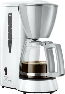 Bild von Melitta M720WH Single5 Filterkaffeemaschine mit Glaskanne für 5 Tassen in Weiß mit Tropfstopp