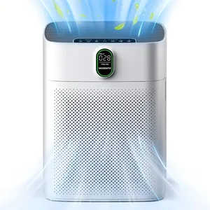 Bild von MORENTO Luftreiniger mit HEPA Filter und CADR von 300 m³/h für Allergiker, geeignet für Räume bis 100 m²