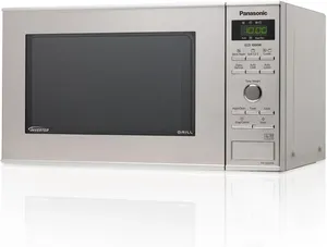 Bild von Panasonic NN-GD37HSGTG Mikrowelle mit Grill und 1000 Watt Leistung, 23 Liter Volumen in Edelstahl