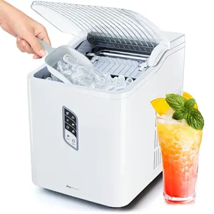 Bild von Pro Breeze Eiswürfelmaschine mit 12-15 kg Eis pro Tag, 2L Wassertank und Selbstreinigungsfunktion