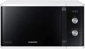 Bild von Samsung MW3500 Mikrowelle MS23K3614AW mit 800 Watt, 23 Litern Garraum und kratzfestem Innenraum in Weiß