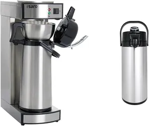 Bild von Saro 317-2085 Thermo Kaffeemaschine mit 2,2 Litern und Isolierpumpkanne aus Edelstahl