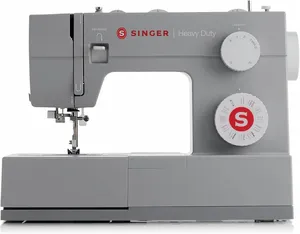 Bild von Singer Heavy Duty 4432 Nähmaschine mit 32 Stichen und leistungsstarkem Motor, inklusive automatischem Knopfloch und Nadeleinfädler