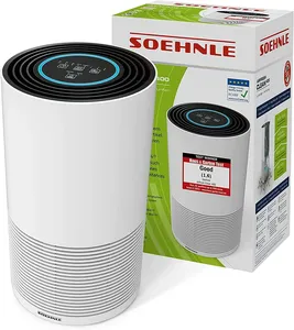 Bild von Soehnle AirFresh Clean 400 Luftreiniger mit 4-stufigem Reinigungssystem und HEPA- sowie Aktivkohlefilter, entfernt bis zu 99,95% der Bakterien und Viren, ideal für Allergiker