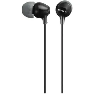 Bild von Sony MDR-EX15LPB geschlossene In-Ear-Kopfhörer in Schwarz