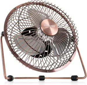 Bild von Stagecaptain TV-60U MkII Tischventilator mit 6 Zoll Lüfterrad aus stabilem Metall, stufenlos neigbar und USB betrieben