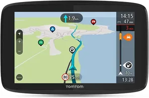 Bild von Tomtom GO Camper Tour Navi mit 6 Zoll Display und speziellen Zielen für Wohnmobile, inklusive Wi-Fi Updates und Stauvermeidung durch Tomtom Traffic